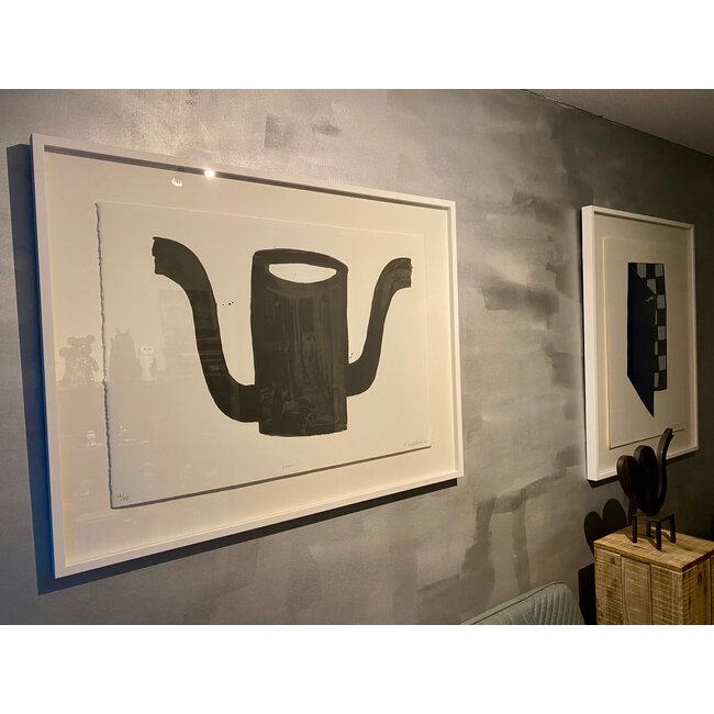 Klaas Gubbels Klaas Gubbels Januskan groot ingelijst en gesigneerd