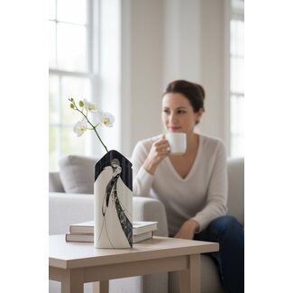 Vaas ovaal naar Beardsley (incl. verzending) Vaas ovaal naar Beardsley (incl. verzending)