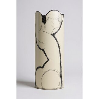 Amedeo Clemente Modigliani  Vaas naar Amedeo Modigliani - Kariatide