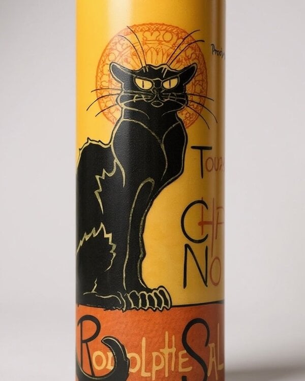 Vaas Le Chat Noir naar Steinlen