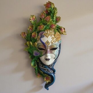 Venetiaanse maskers - Il Pavone colour