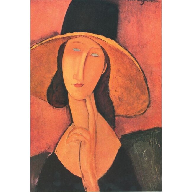 Amedeo Clemente Modigliani  Modigliani beeld Jeanne Hébuterne