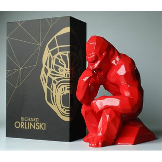 Richard Orlinski Kong denker pose van Richard Orlinski(incl. geschenkdoos & verzending)