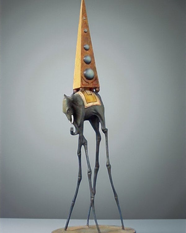Salvador Dali Beeld de verzoeking van Dali(incl. verzending)