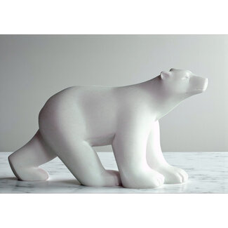 François Pompon Ijsbeer wit in resin naar Pompon