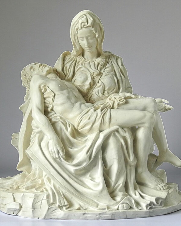Pietà beeld naar Michelangelo(incl. verzending)