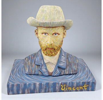 Vincent van Gogh Beeld Vincent van Gogh met hoed (incl. verzending)
