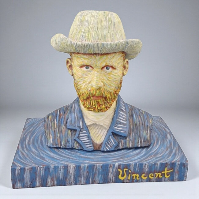 Vincent van Gogh Zelfportret met vilthoed van Gogh in beeld