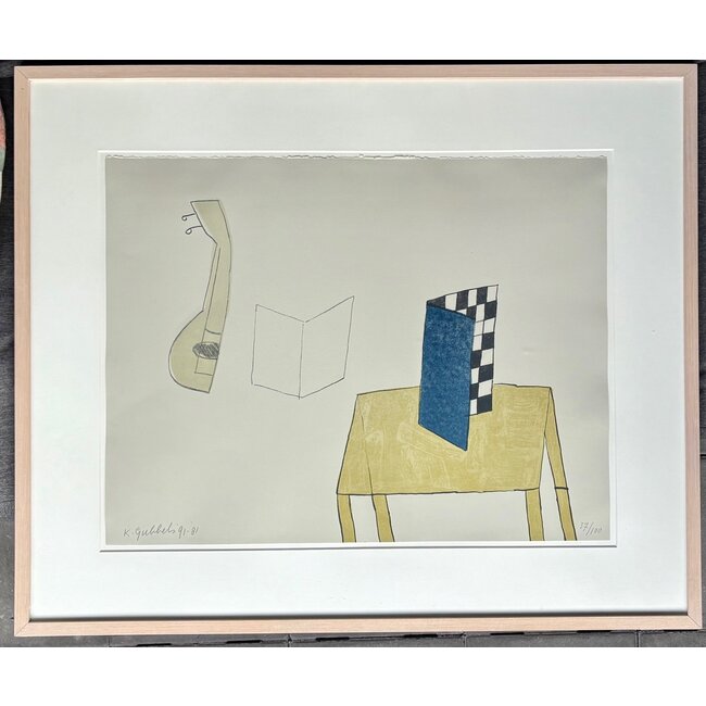 Klaas Gubbels Tafel, Schaakbord & Mandoline - Klaas Gubbels