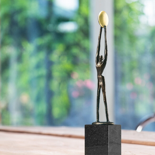 Corry Ammerlaan Beeld Op weg naar een zonnige toekomst - symbool van geluk en optimisme