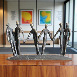 Corry Ammerlaan Kunstpakket beeld Ons Team in geschenkverpakking