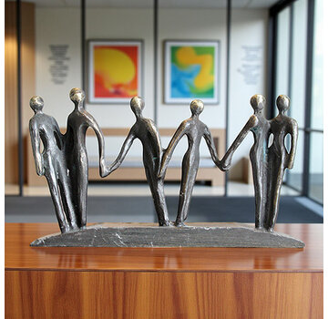 Corry Ammerlaan Kunstpakket beeld Ons Team in geschenkverpakking