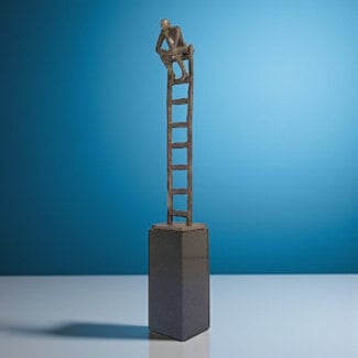 Corry Ammerlaan De denkende mens sculptuur(incl. geschenkdoos & verzending)