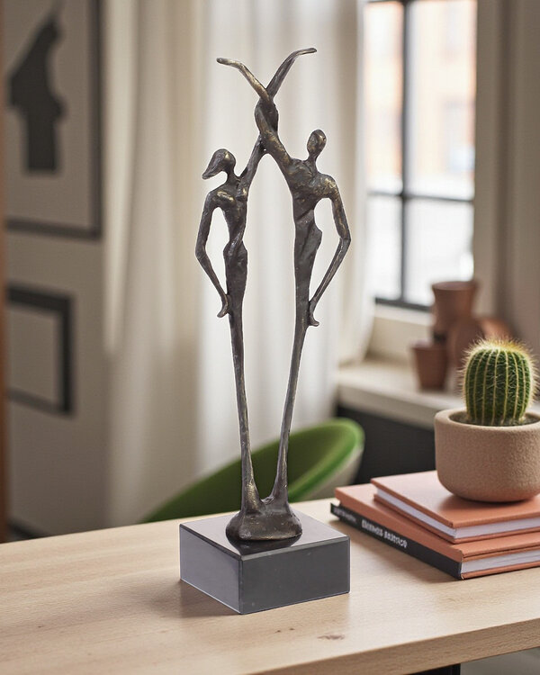 Ger van Tankeren Bronzen beeld Perfect match(incl. verzending)
