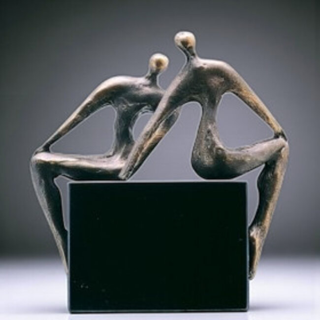 Corry Ammerlaan Beeld een goed gevoel verbronsd