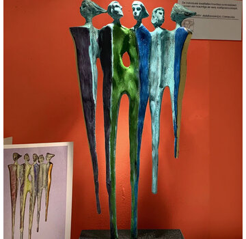 Corry Ammerlaan Bronzen Sculptuur Diversificatie in de organisatie