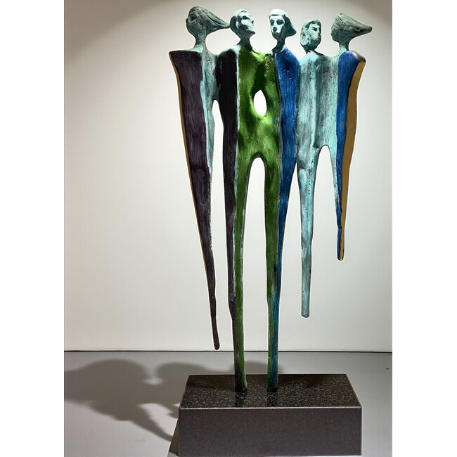 Corry Ammerlaan Sculptuur Brons Diversificatie in de organisatie