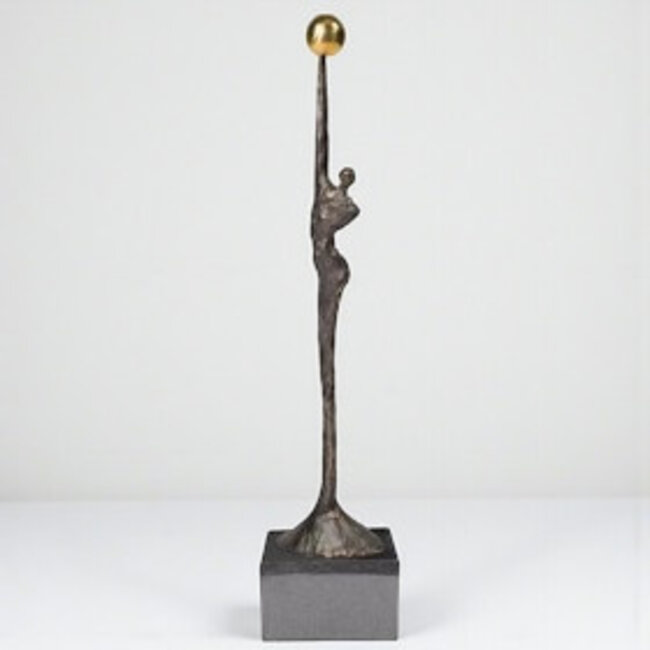 Corry Ammerlaan Beeld gouden ideeen Brons