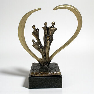 Corry Ammerlaan Hartelijk dank voor de inzet - Verbronsd beeld