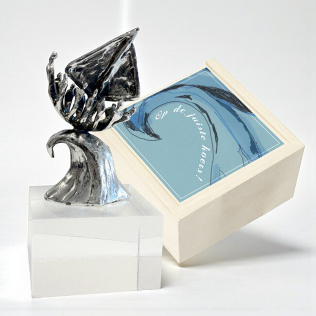 Corry Ammerlaan Beeld Samen op de voorste golf verzilverd