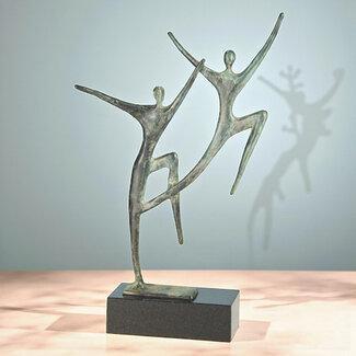 Corry Ammerlaan Bronzen beeld Verbondenheid door de jaren heen(incl. geschenkdoos & verzending)