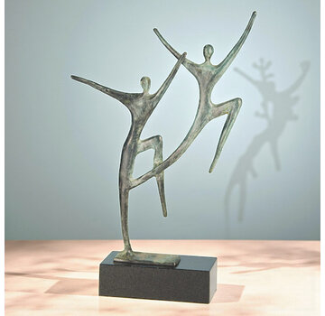Corry Ammerlaan Bronzen beeld Verbondenheid door de jaren heen(incl. geschenkdoos & verzending)