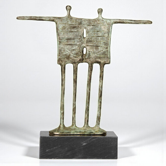 Corry Ammerlaan Beeld Energiek in de samenwerking brons