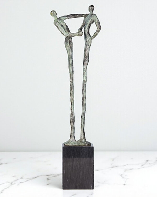 Corry Ammerlaan Bronzen beeld Dank 47 cm hoog (incl. luxe geschenkdoos)