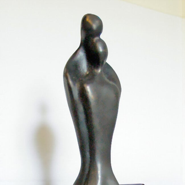 Corry Ammerlaan Bronzen beeld Samen een eenheid vormen