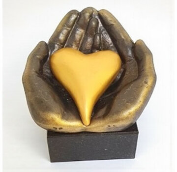 Corry Ammerlaan Geluk & Liefde bewaar sculptuur