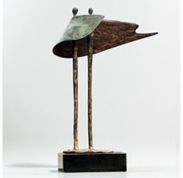 Corry Ammerlaan Sculptuur geheel brons Bescherming 30 cm hoog
