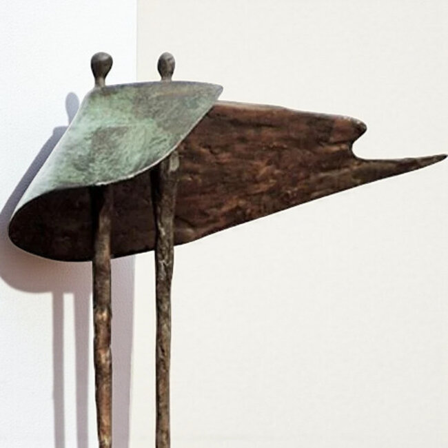 Corry Ammerlaan Sculptuur Bescherming - geheel brons