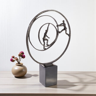 Ger van Tankeren Bronzen beeld 'Circle of Life' (incl. verzenden)