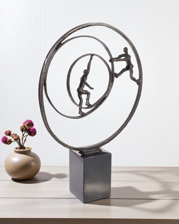 Ger van Tankeren Bronzen beeld 'Circle of Life' (incl. verzenden)