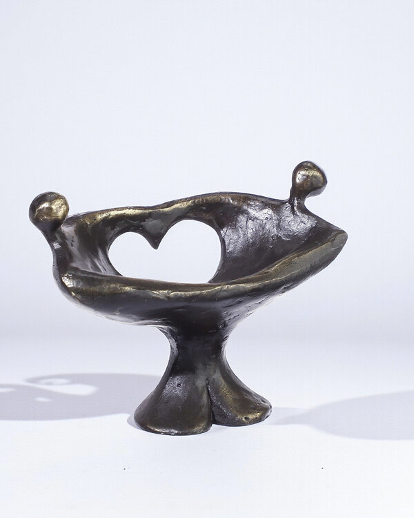 Ger van Tankeren Bronzen beeld Heartbeat