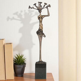 Corry Ammerlaan Beeld gekroonde vrouw (incl. geschenkdoos & verzending)