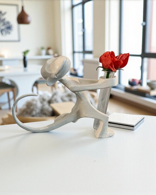 Corry Ammerlaan Beeld Monkey Flowers (incl. geschenkdoos & verzending)