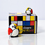 Piet Mondriaan La Ménagerie Géométrique, de Mondrian -  Pinguïns