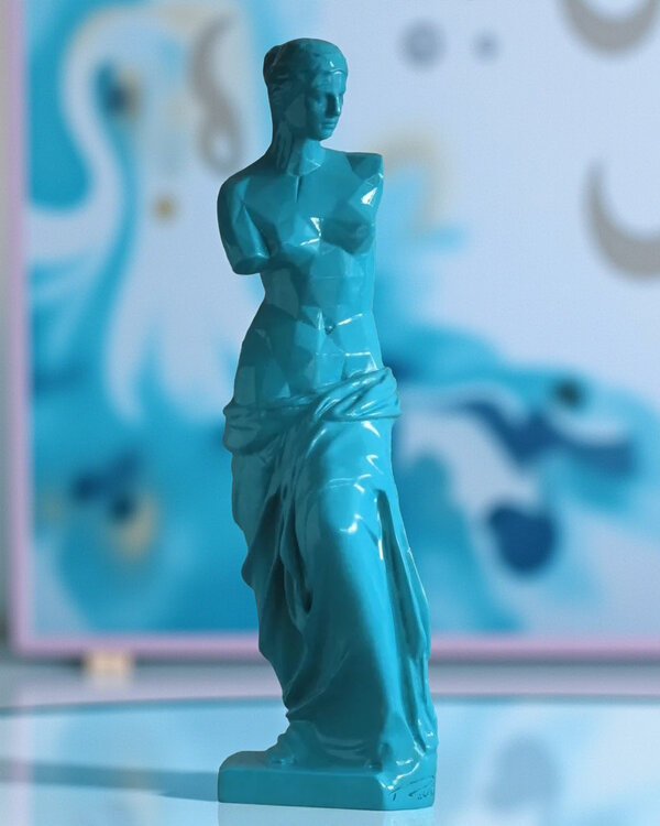 Richard Orlinski Venus Di Milo beeld van Richard Orlinski
