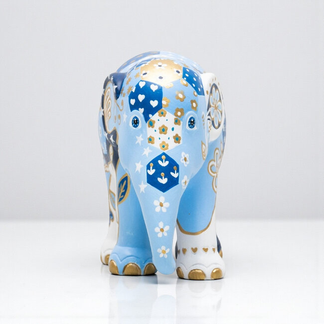 Elephant Parade Elephant Parade Patchie Indigo