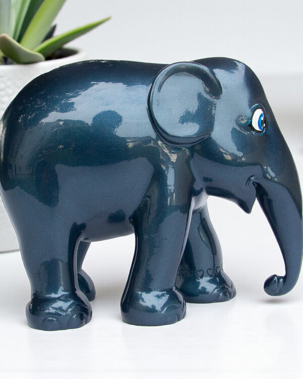 Elephant Parade Elephant Parade Metallic Blue (incl. verzending)
