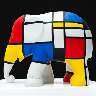 Piet Mondriaan Elephant Parade Mondriaan(incl. verzending)