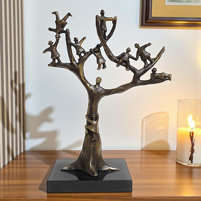 Corry Ammerlaan Verbronsd beeld Geluksboom