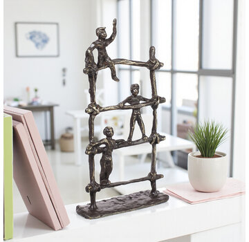 Ger van Tankeren Bronzen beeld Speeltuin met kinderen (incl. verzenden)