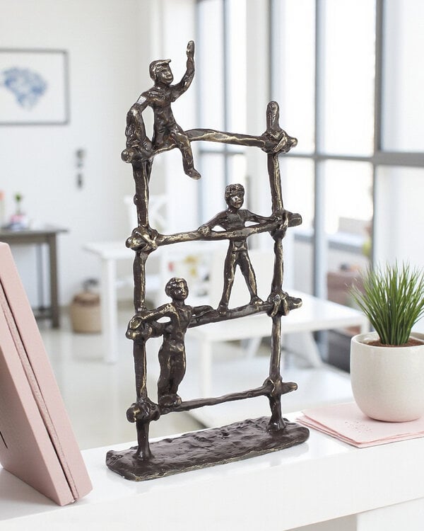 Ger van Tankeren Bronzen beeld Speeltuin met kinderen (incl. verzenden)