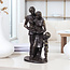 Ger van Tankeren Bronzen beeld "Gezin met zoon en baby"