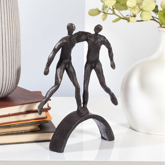 Ger van Tankeren Bronzen beeld De Overbrugging