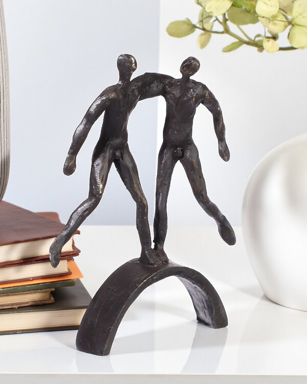Ger van Tankeren Bronzen beeld De Overbrugging