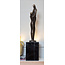 Bronzen beeld Moeder en dochter