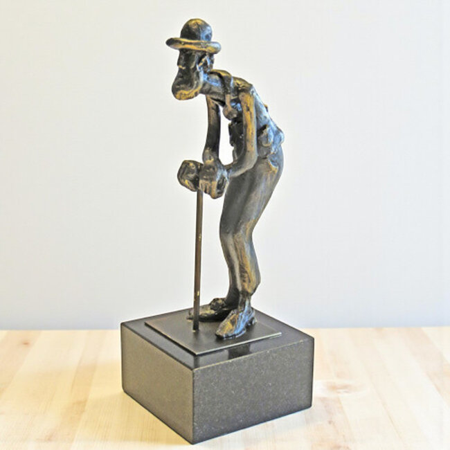 Corry Ammerlaan Beeld Abraham verbronsd